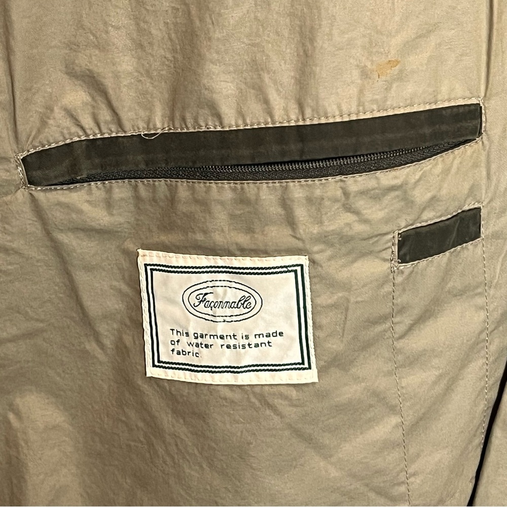 Faconnable Albert Goldberg Men’s Water Resistant Bomber Jacket Size M Preppy - Picture 12 of 14